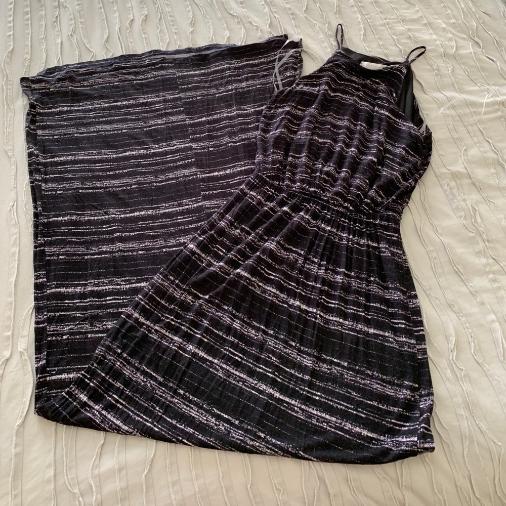 Lush high neck maxi dress, size small